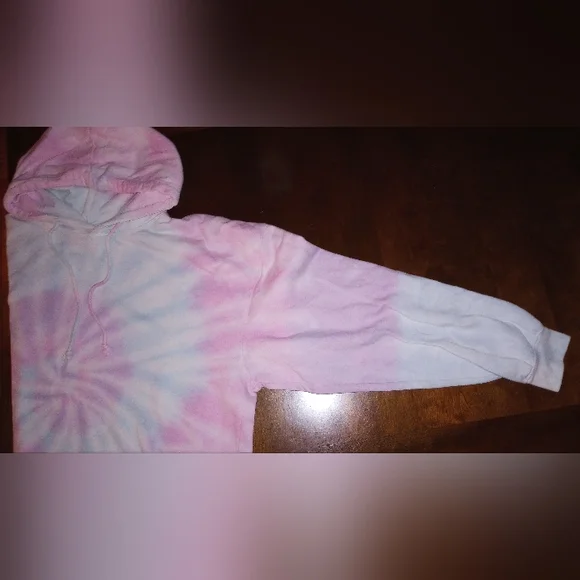 Comfy Dreamsicle Tie Dye Hoodie - Picture 4 of 7